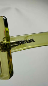 PRADA Cat-eye Transparent Sunglasses