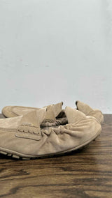 Dior Ruched Suede Sneakers