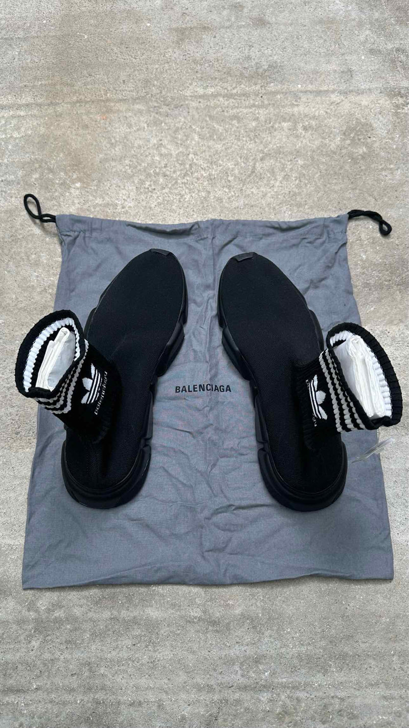 Balenciaga X Adidas Speed Trainer Sneakers