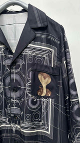 Givenchy Printed Silk Shirt