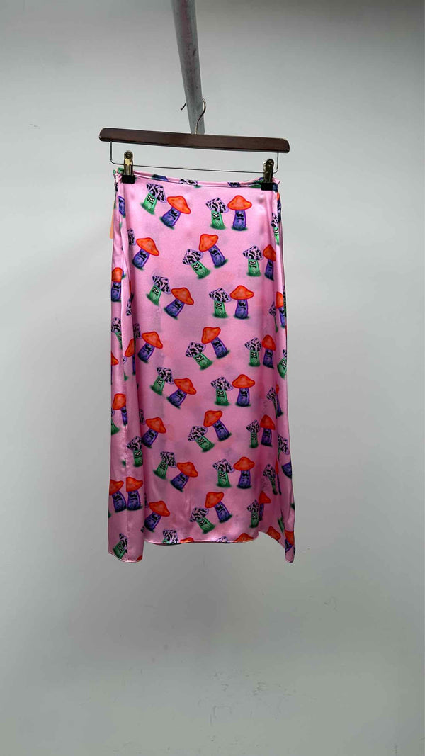 Ashley Williams Mushroom Printed Skirt