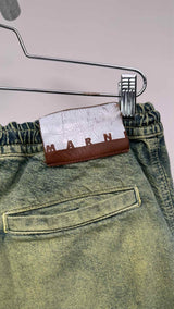 Marni Acid-wash Easy Denim Shorts