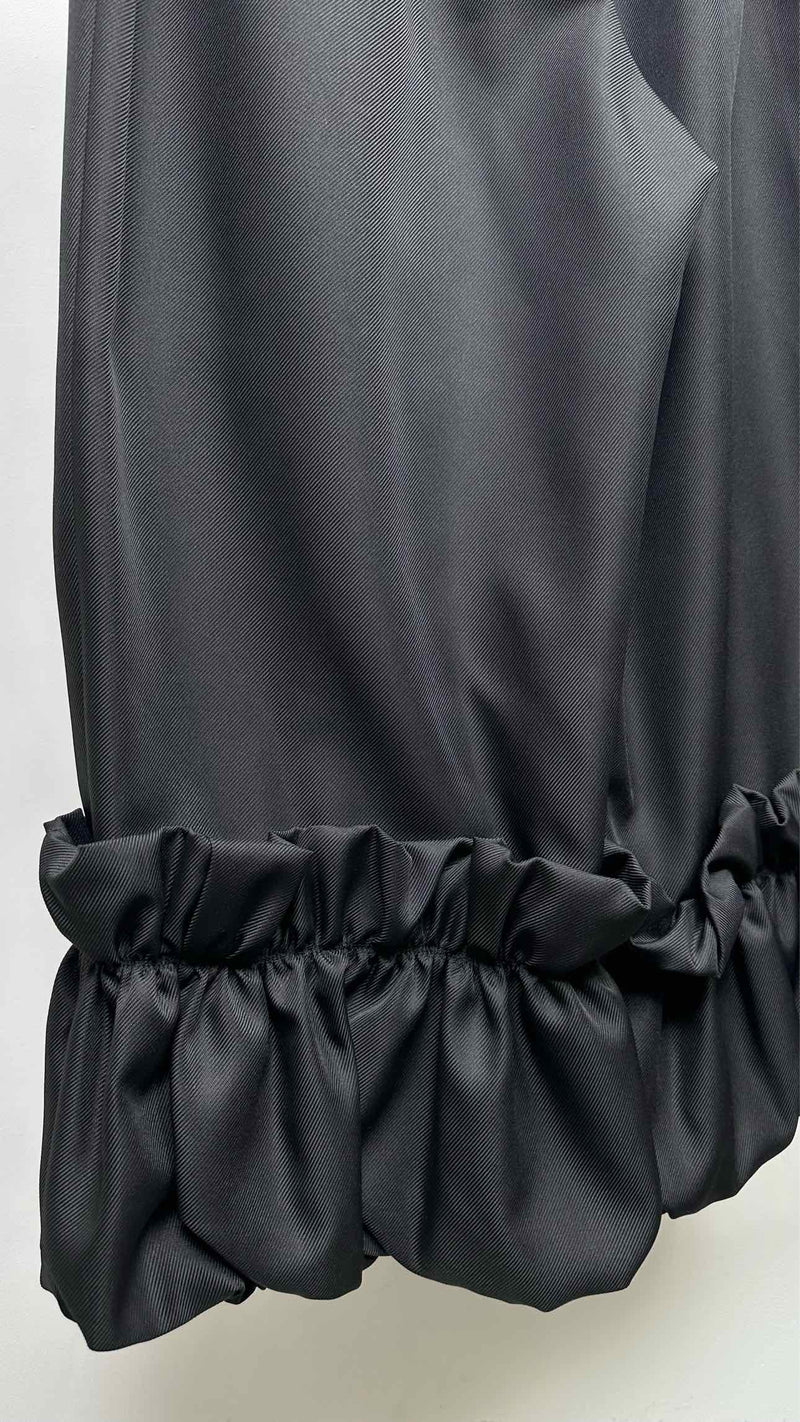 Comme Des Garcons Comme Des Garcons Raffled-bottom Wide Easy Pants