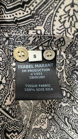 Isabel Marant Paisley Silk Shirt