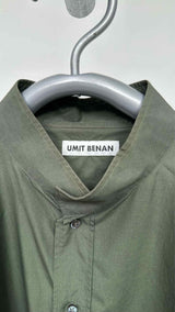 UMIT BENAN Stand-up Collar Over Shirt