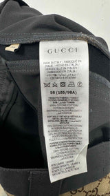 Gucci Monogram Loose-fit Canvas Pants