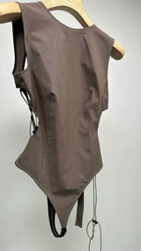 Jacquemus Le Body Marrone Bodysuit