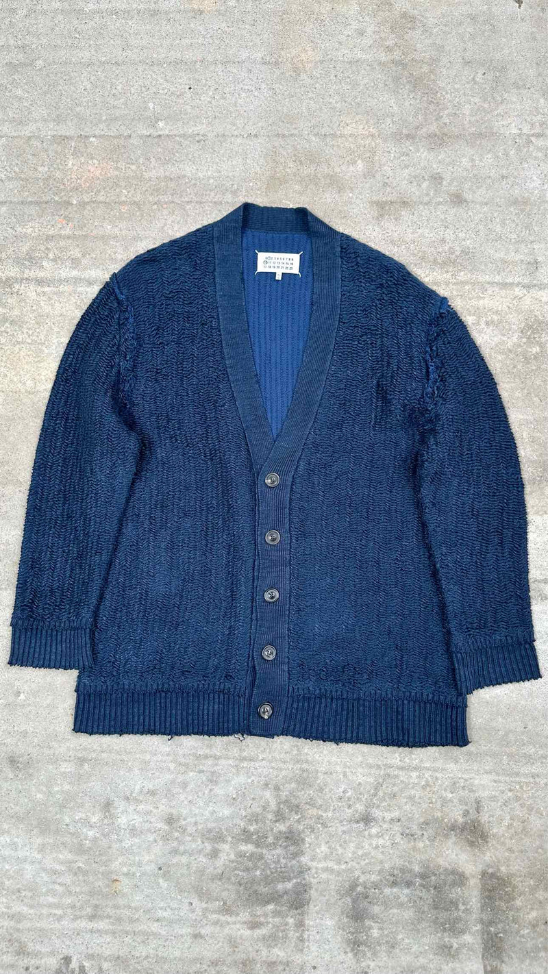 Margiela Distressed Oversized Cardigan