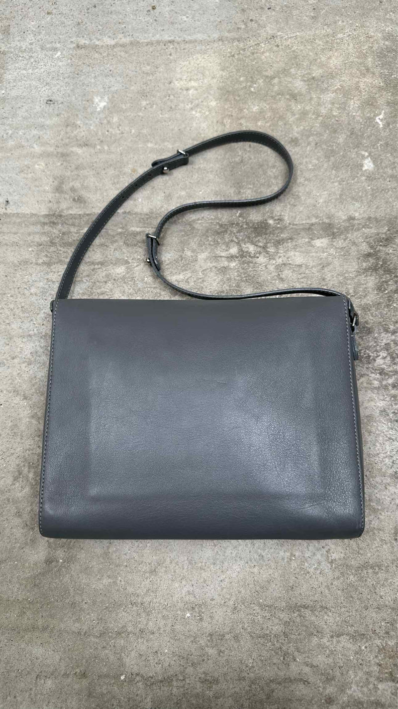 Margiela Leather/Mirror Shoulder Bag