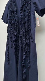 Tao Comme Des GarÃ§ons Hangre Ruffle Short Sleeve Dress
