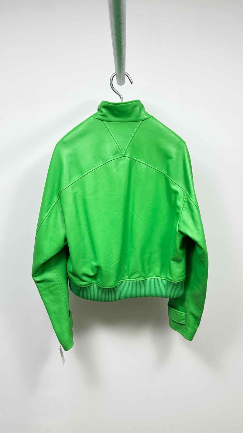 Bottega Veneta High-neck Leather Jacket