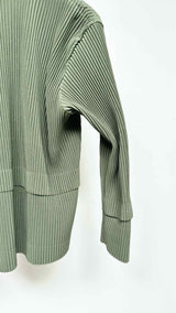 Homme Plisse Zip-up Mock-neck Cargo Jacket