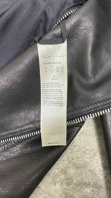 Rick Owens Leather Jacket