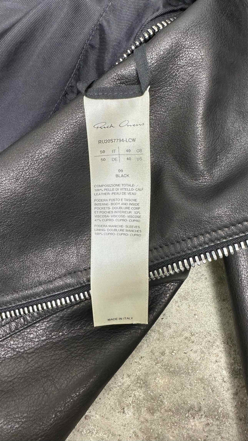 Rick Owens Leather Jacket