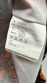 Comme Des Garcons 2D Velvet Floral Dress
