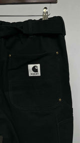 Sacai X Carhartt Work In Progress Belted Work Jeans