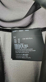 PRADA Sheer Satin Cape