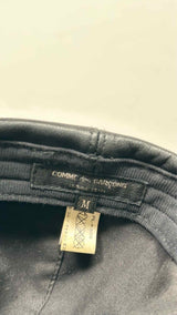 Comme Des Garcons Homme Plus Bunny Ears Leather Baseball Cap