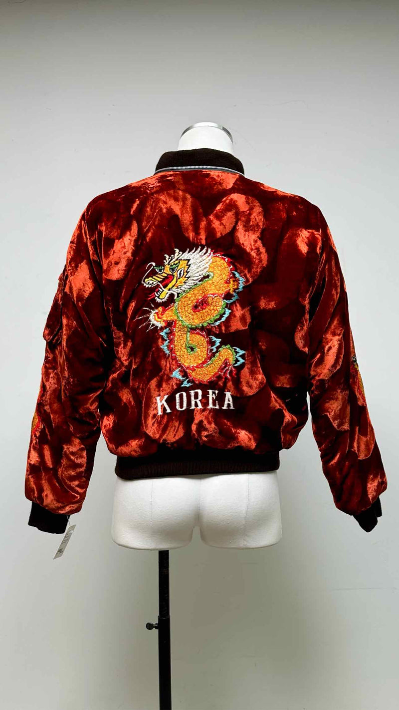 Vintage Velvet "Korea" Souvanir Jacket