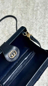 Gucci Monogram Cloth Mini Shoulder Bag