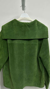 Bode Mariner Suede Leather Jacket