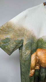 LOEWE Brussels Griffon Graphic T-shirt