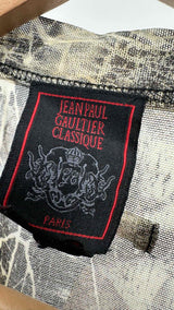 Jean Paul Gaultier S/S Venus-print Mesh Top