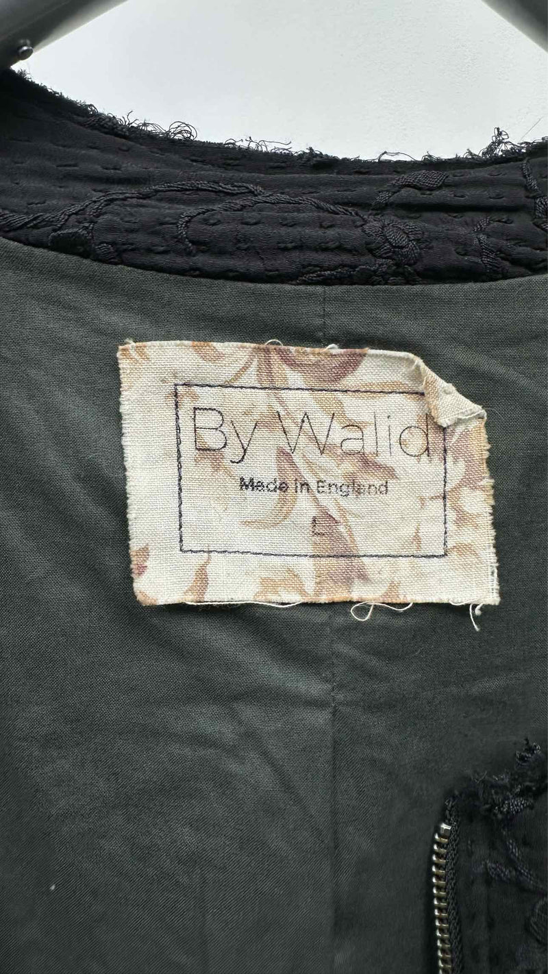 By Walid Embroidered Fringe Gilet