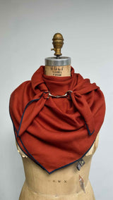 Hermes Horse Bit Scarf Ring