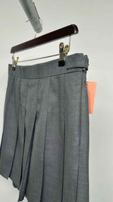 Thom Browne Dropped-back Pleated Skirt