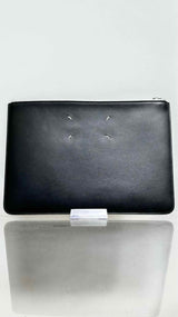 Margiela Cracked-effect Double-side Clutch Bag