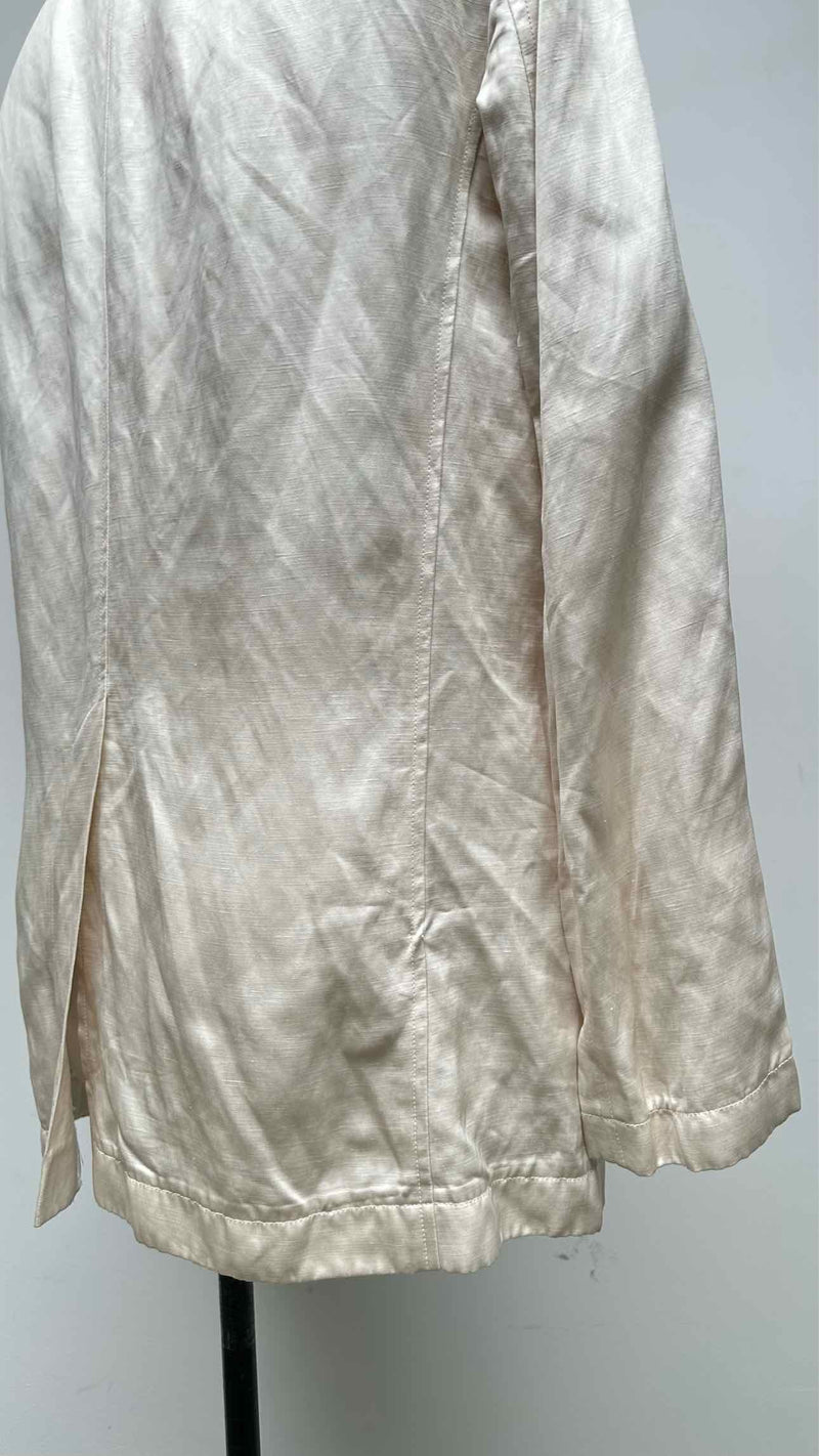 R13 Satin Oversized Wrinkle Jacket