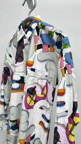 Comme Des Garcons Shirt X Kaws Printed Shirt