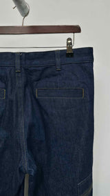 Jacquemus Pleated Baggy Cargo Jeans