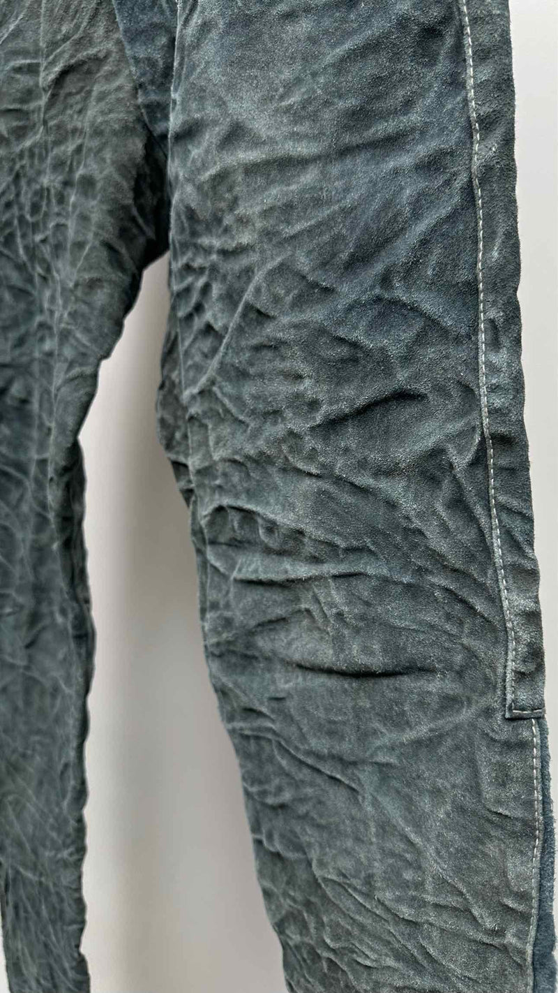 Taichimurakami Suede Displacement Jeans