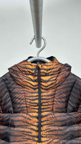 Supreme Micro Down Tiger-printed Half-zip Pullover