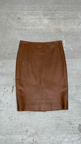 Ralph Lauren Leather Skirt