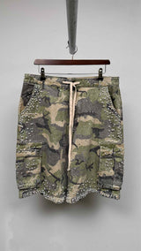 Vale Solja Glitter Pearl Camo Cargo Shorts