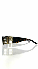 Balenciaga Dynasty Rectangle Sunglasses