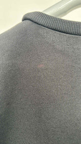 Saint Laurent N/S Leather-hybrid Sweater Top