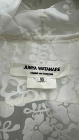 Junya Watanabe Floral Sheer Detail Shirt