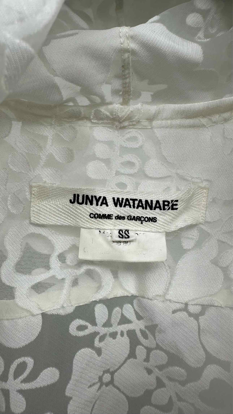 Junya Watanabe Floral Sheer Detail Shirt