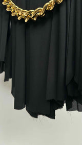 Balenciaga Chain Pleated Skirt