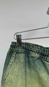 Marni Acid-wash Easy Denim Shorts