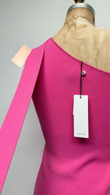 ADAM LIPPES One-Shoulder Knitted Dress