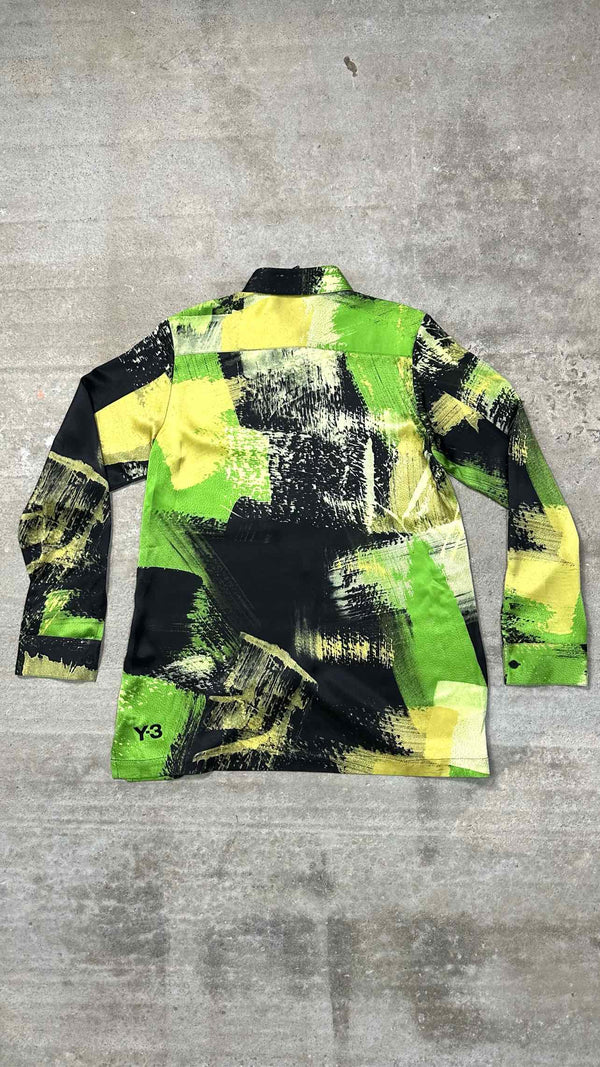 Y-3 Printed Satin Shirt