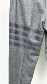 Women's Thom Browne 4-Bar Engineered Tonal Pants