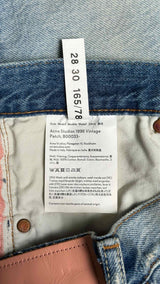 Acne Studios Distressed Patchwork Jeans