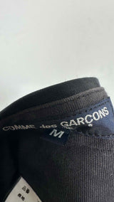 Comme Des Garcons Homme High-waisted Cropped Pants