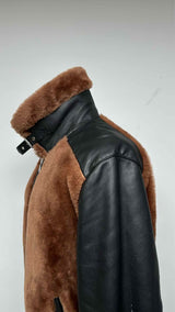 J Lindeberg Leather/ Shearling Jacket